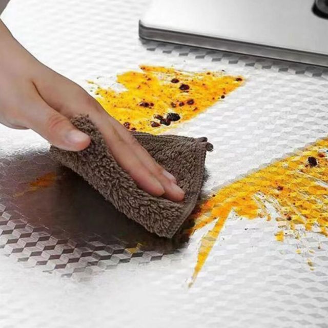 주방 시트지 싱크대 타일 방수 오염방지 바닥 부착
