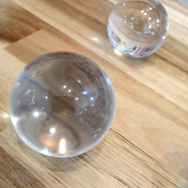 풍수 인테리어 소품 5cm 유리 구슬 장식용품