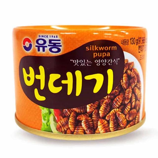 번데기 캔 130g 간편요리 캠핑요리 간편식품