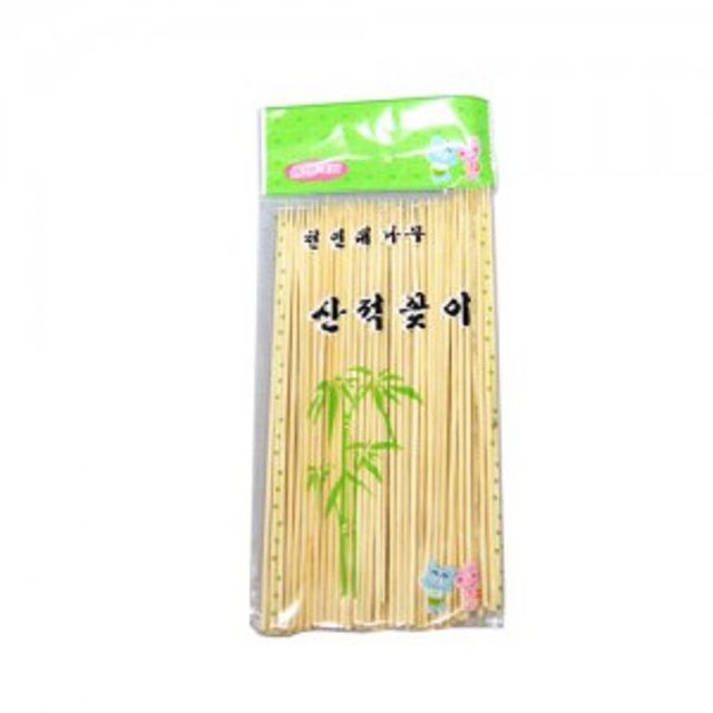 산적꽂이 이수시개 과일 포크 나무 산적꼬지 대