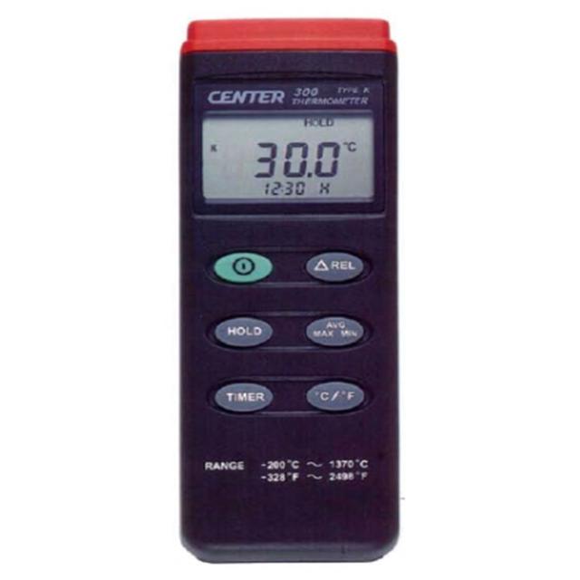 디지털온도계 CENTER300 접촉식-200~1370도와이어센서