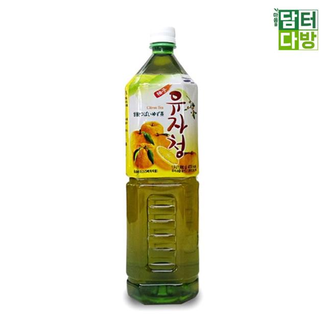 청솔 유자청 원액 1.5L