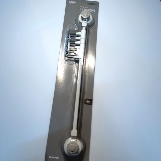 스트롱 다이얼 흡착 다용도걸이6P 다용도선반