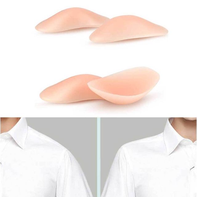 남자 실리콘 어깨뽕 스킨색 셔츠핏 어깨라인 자신감