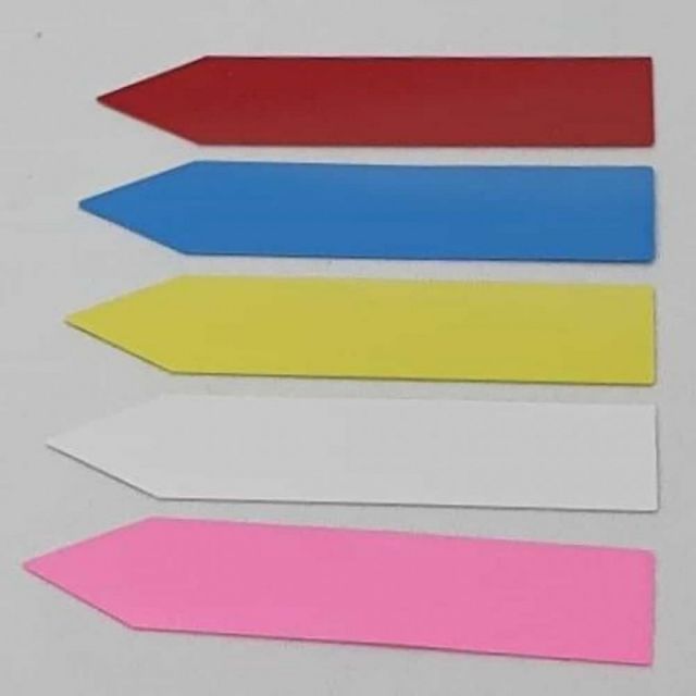 식물 라벨 이름표 10cm 100P 텃밭푯말 수목표지판