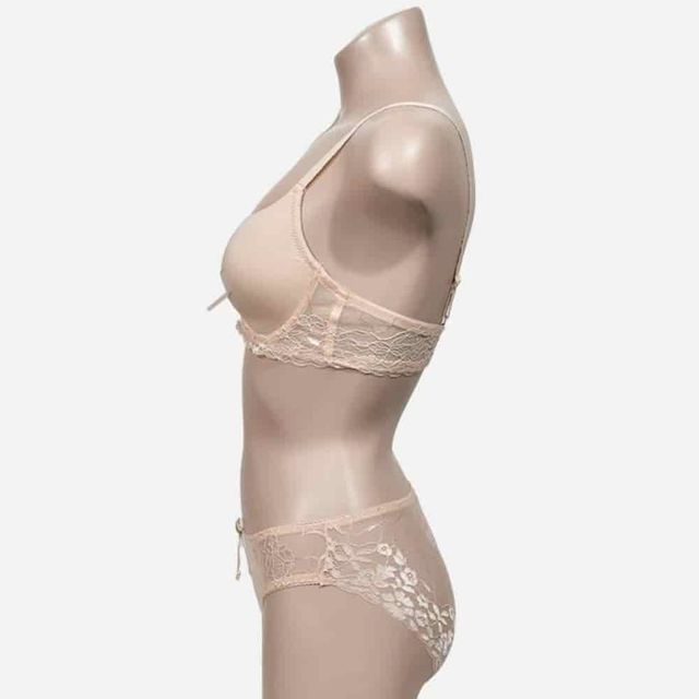 레이스 와이어 브라팬티 C컵 빅사이즈속옷 가슴큰브라 이쁜속옷 빅사이즈여자속옷