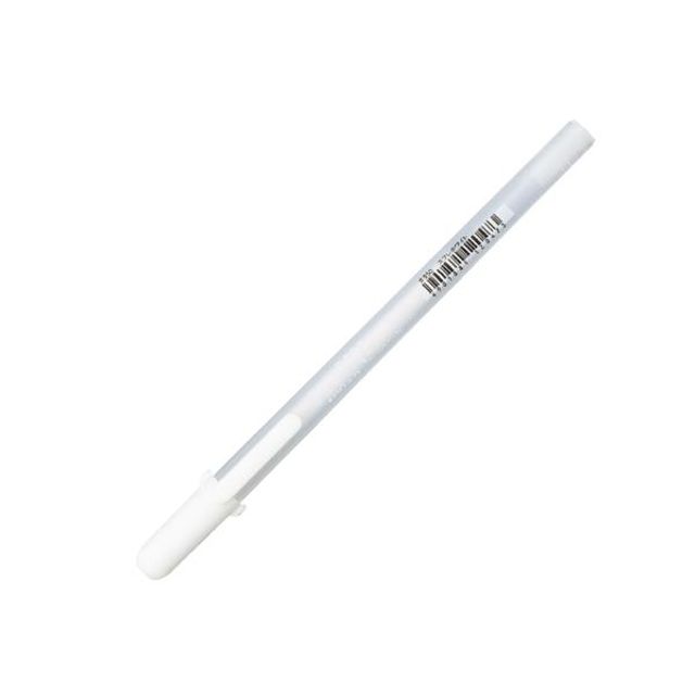사쿠라 겔리롤 백색 0.8mm - 하이라이트용 화이트 펜