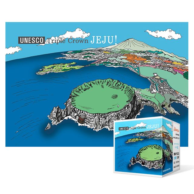 108피스 직소퍼즐 - 제주 성산일출봉 2 (미니)
