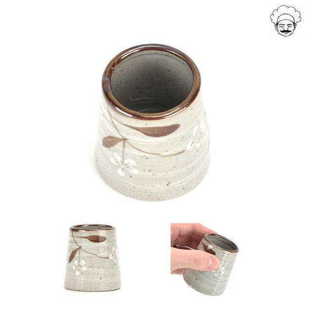 로코 설화 도자기 요지통 - 이쑤시개통 주방 소품
