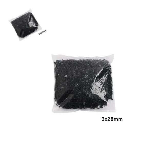 다용도 3mm 피스 나사못 2000개입 길이 28mm 흑색 3mm피스 2000개나사못 28mm나사못 흑색피스