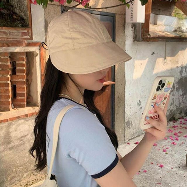모자 얼굴소멸 여성 벙거지 챙넓은 산책 소두 버킷햇 여성모자