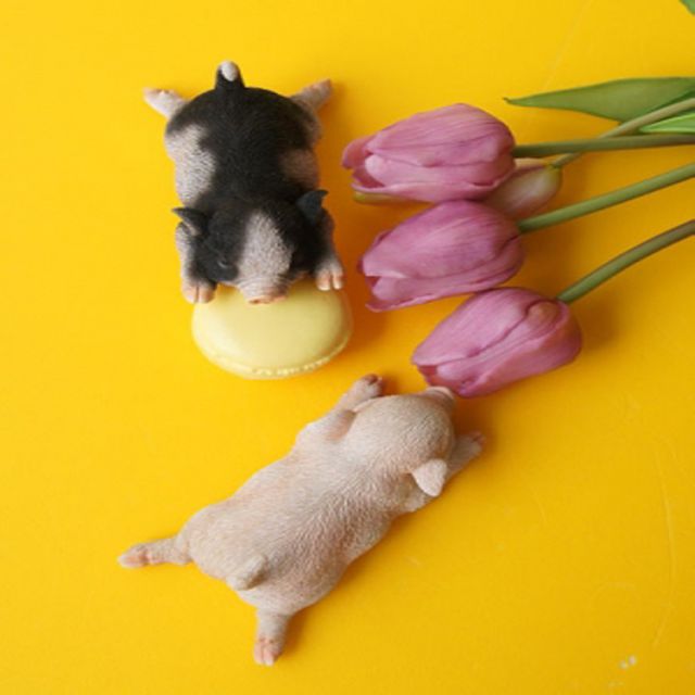 냉장고 자석 돼지 미니어처 1P 동물 귀여운 마그넷