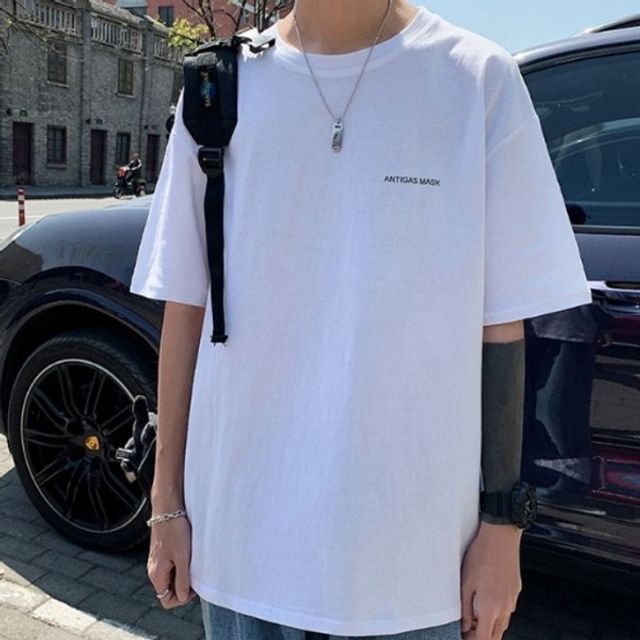 남자 반팔 티셔츠 옷 라운드넥 캐주얼 여름 남자 남성빅사이즈반 반팔 무지반팔티 오버핏