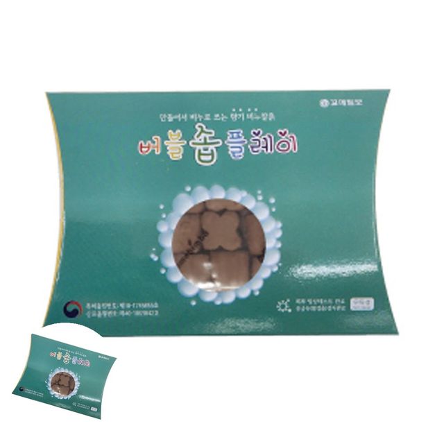 클레이비누 비누만들기키트 비누찰흙 향기 50g 갈색