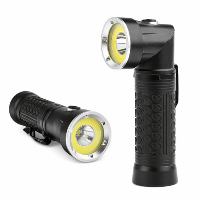 90도 각도조절 LED 충전식 야외 랜턴 손전등 후레쉬