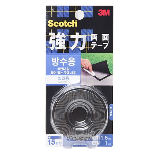 3M 방수 초강력양면테이프 JT240037823 20EA - 습기 저항