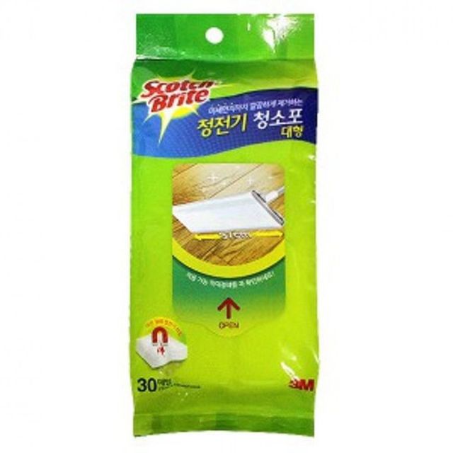 청소포 걸레 티슈 와이퍼 일회용 30매