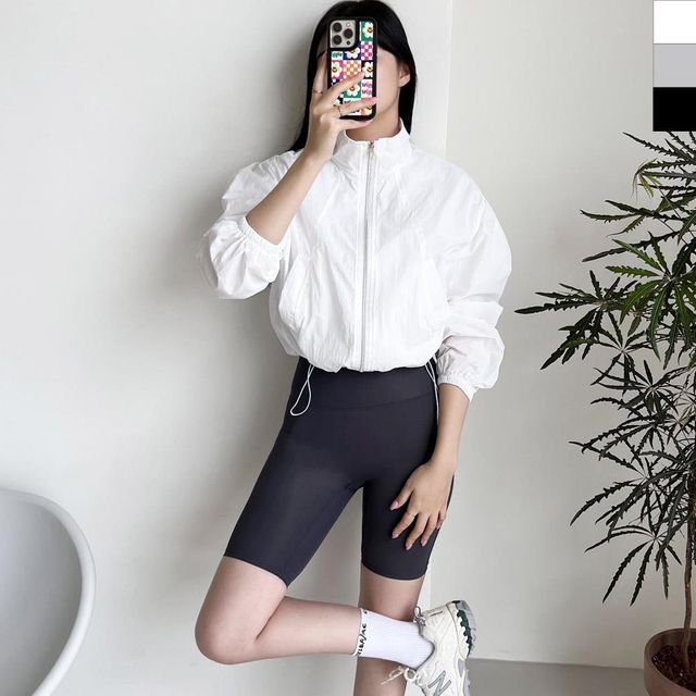 바람막이 자켓 매력적인 가을 점퍼 여친룩 야상점퍼