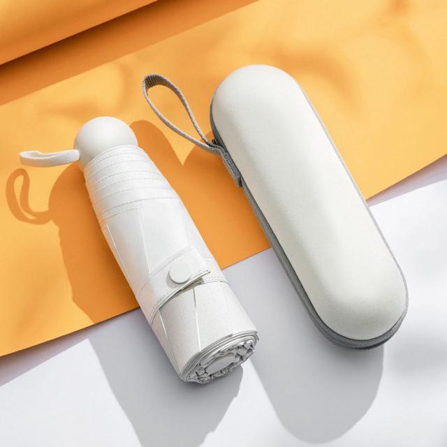 초미니 경량 캡슐 파우치 접이식 우산