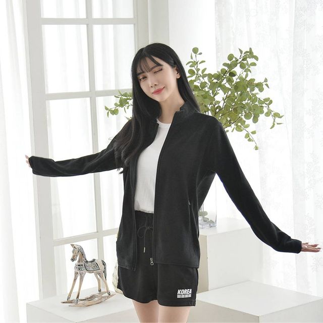 TBZ 교복몰 심플 폴라 자켓 (3컬러) (여자) 반티