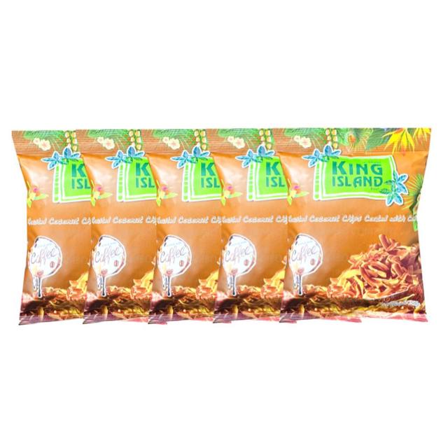킹아일랜드커피맛코코넛칩 커피맛코코넛칩 5개