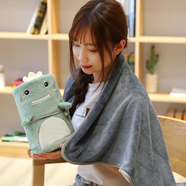 카페 인형 무릎담요 사무실 극세사 독서실 캐릭터
