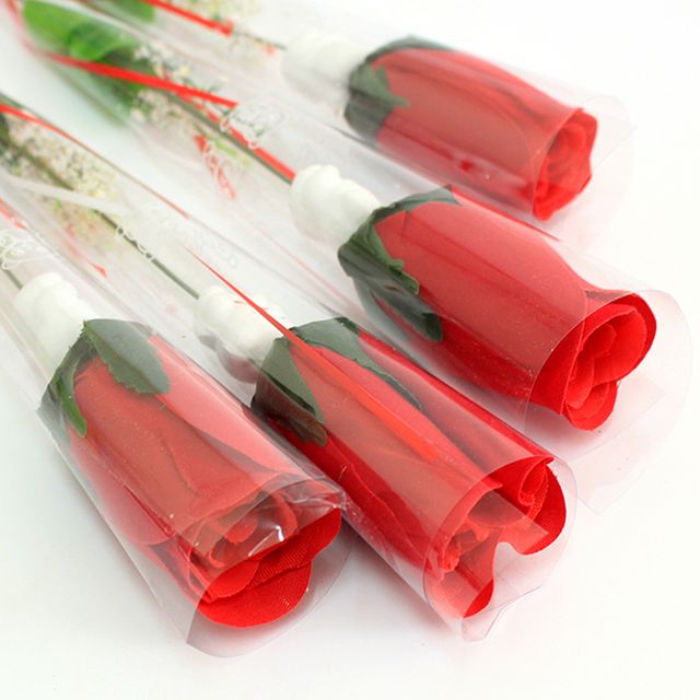 인테리어화분 가짜꽃화분 프로포즈 한송이 장미 조화
