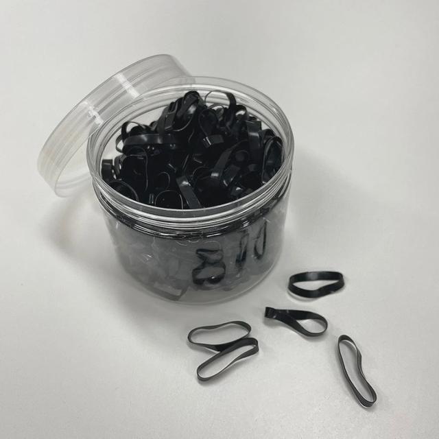 굵은 머리고무줄 300개입
