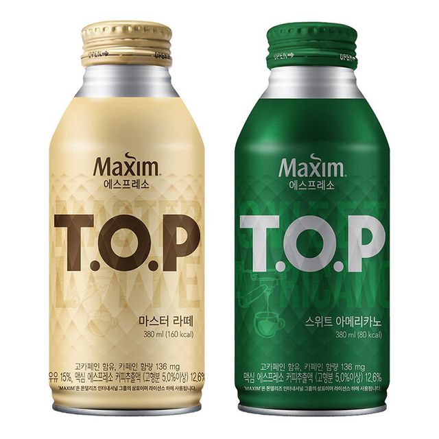 티오피 380ml 마스터라떼x24캔+스위트아메리카노x24캔