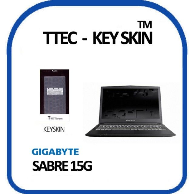 GIGABYTE Sabre 15G 노트북 키스킨 키커버 - 게이밍 노트북 전용 보호