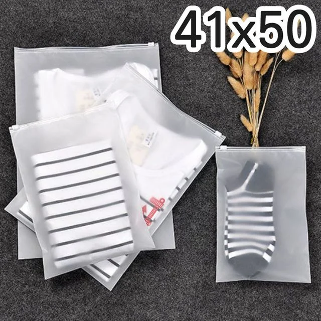 여행파우치 속옷 투명 정리용 지퍼백 41X50 비닐백 대용량