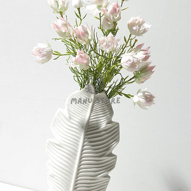 감성인테리어 예쁜화병 도자기 꽃병 13x25cm