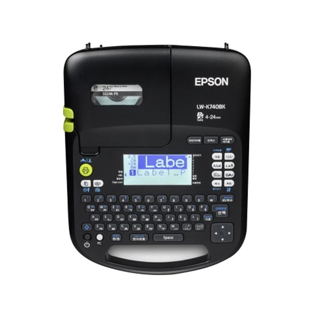 혜명몰 엡손 라벨프린터 LW-K740BK 4-24mm - 개 (1개입) 바코드출력 바코드라벨지 바코드감열지 라벨양식