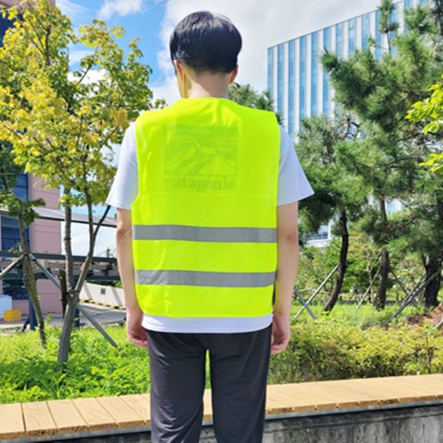 야광조끼 형광색 안전형광조끼 건설안전조끼 주차요원조끼