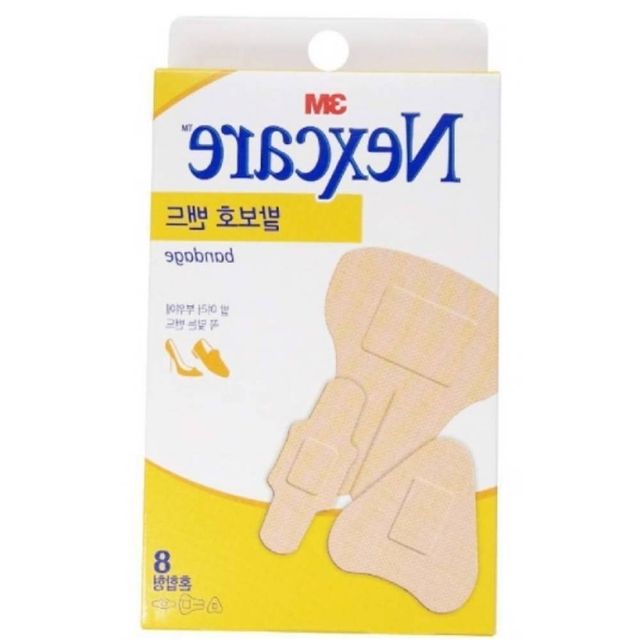 3M 발보호 밴드 8매 발바닥쿠션 발아치패드 앞꿈치패