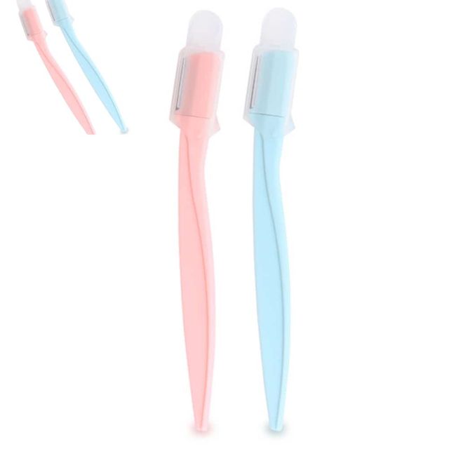 엣지 눈썹칼 2P 이미용품 뷰티소품 아이소품 눈썹정리도구