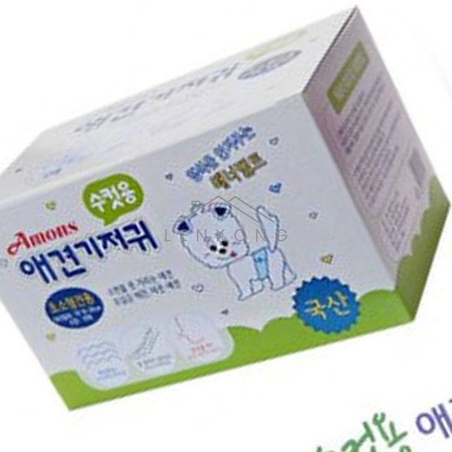 강아지기저귀남아 강아지기저귀수컷 애견귀저기 초소형용 10매