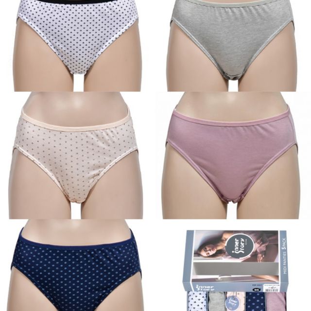 도트팬티 패턴 여성 삼각팬티