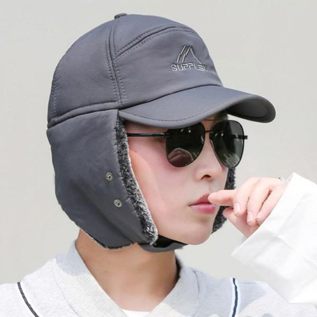 귀덮개 털안감 방한모 오버핏 여행모자 커플모자 벙거지 동백이