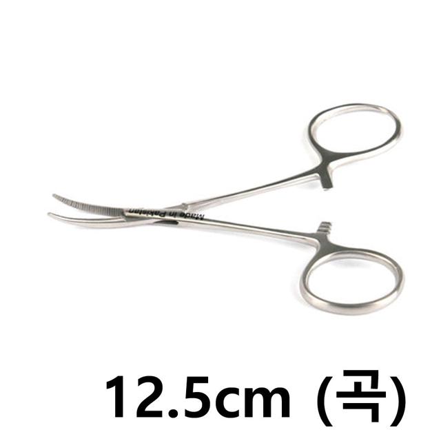 모스키토포셉 12.5cm Curved 곡선형 의료용 진료 겸자