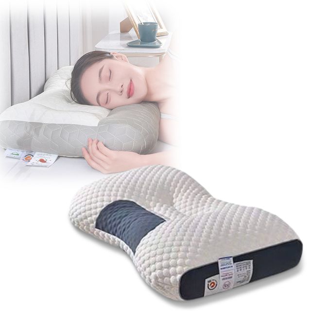 경추 목베개 거북 일자목 바른자세 목편한 수면베개