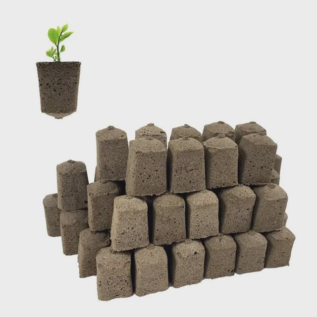 베하몰 육묘 블럭 그로잉 스펀지 사각 3x3x4cm 1개