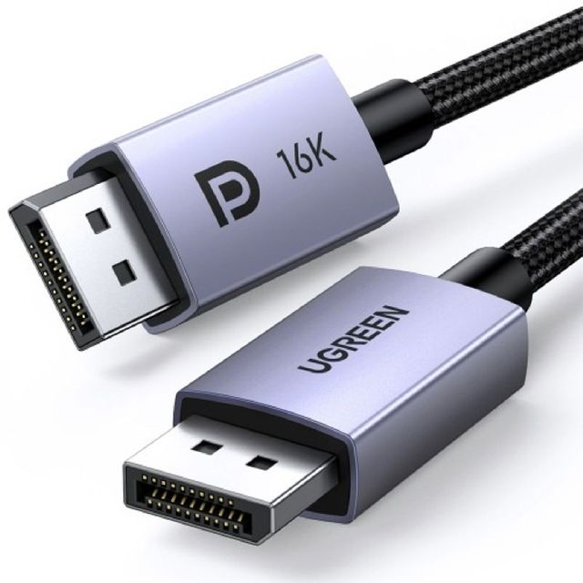 유그린 DP 케이블 2m, 16K HDR V2.1 PC 케이블
