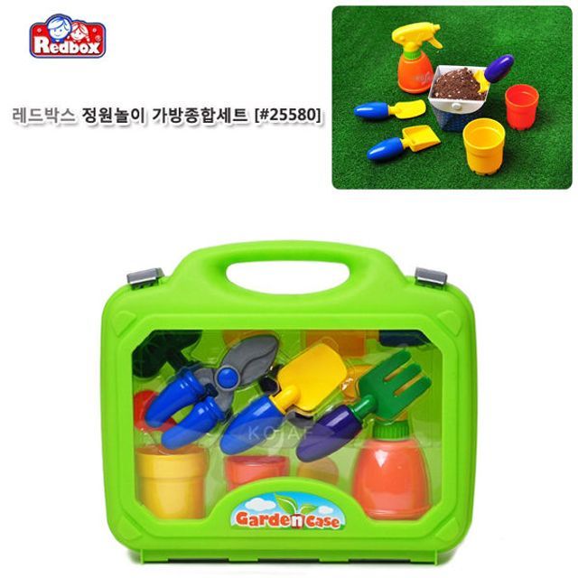 정원놀이 가방종합세트 레드박스 25580