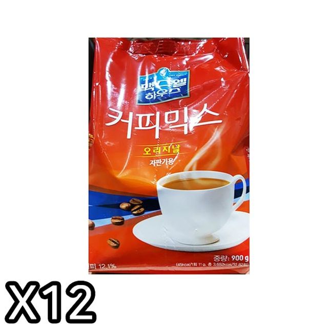 FK 자판기용 오리지날 커피믹스(맥스웰 900g)X12