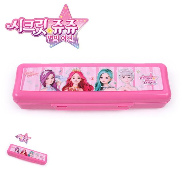 휴대용도시락통 간편식도시락통 쥬쥬 별빛 다용도 수저케이스