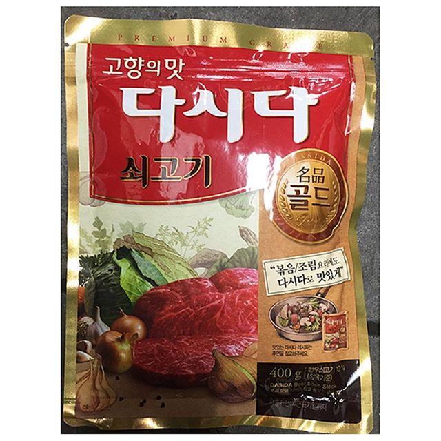 쇠고기다시다 골드(백설 400g)X20 다시다 소고기다시