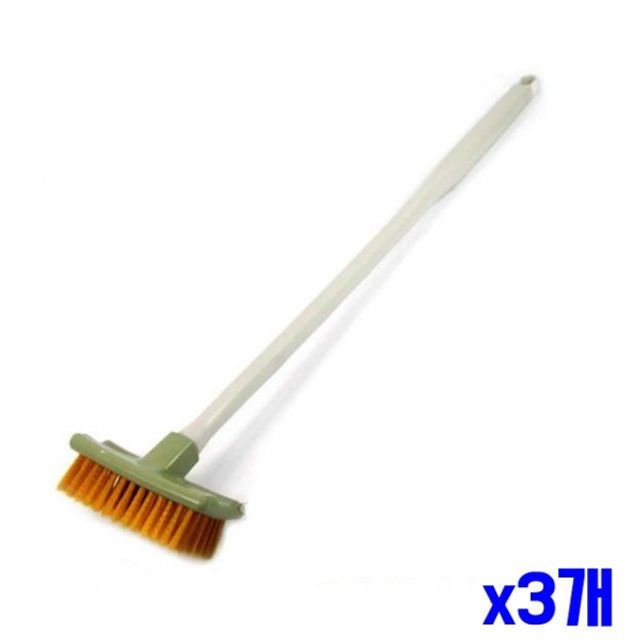 타일 청소용 바닥솔 밀대 x3개 욕실청소솔 청소도구
