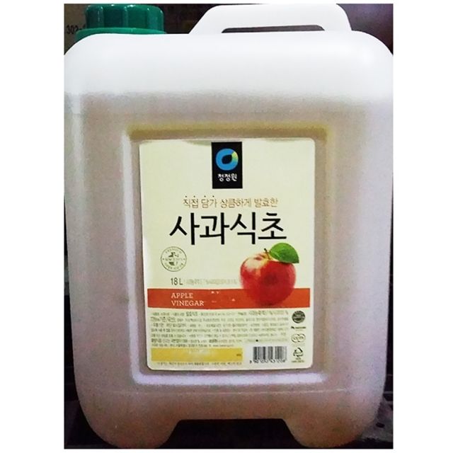 대상 사과식초 18L 대용량 - 업소용 산업용 식초