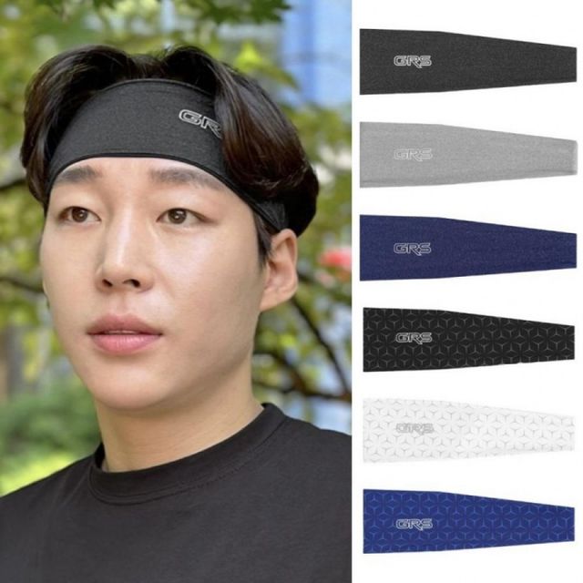스포츠 땀흡수 헤어밴드 러닝 등산용 머리띠